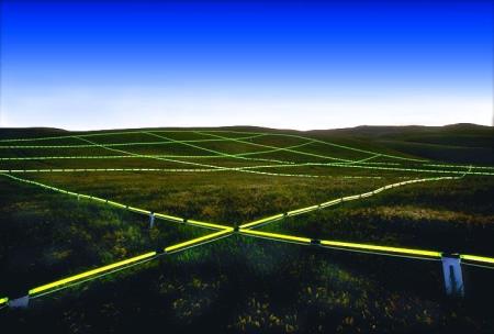 Luminous Earth Grid